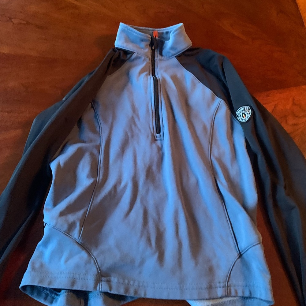 Kerrits flannel riding pullover . Size XL